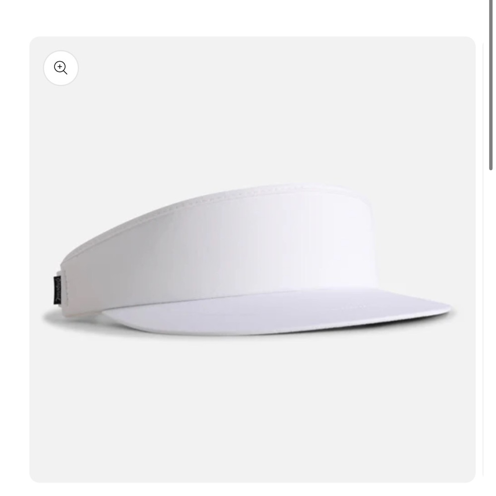 Imperial White Visor